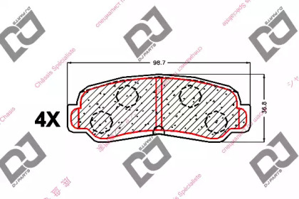 DJ PARTS BP1552